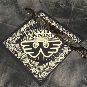 waylon jennings bandanna